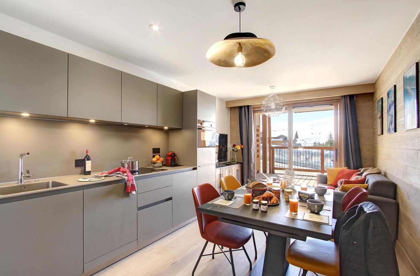 Residence Phoenix A By Leavetown Vacations Alpe d'Huez Quarto foto